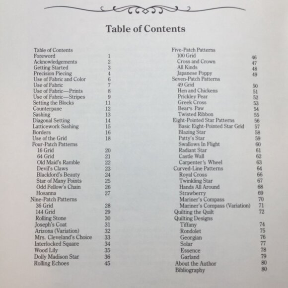 Sampler Supreme Quilting Pieced Block Pattern Book Catherine H Anthony 1983 - Picture 4 of 13